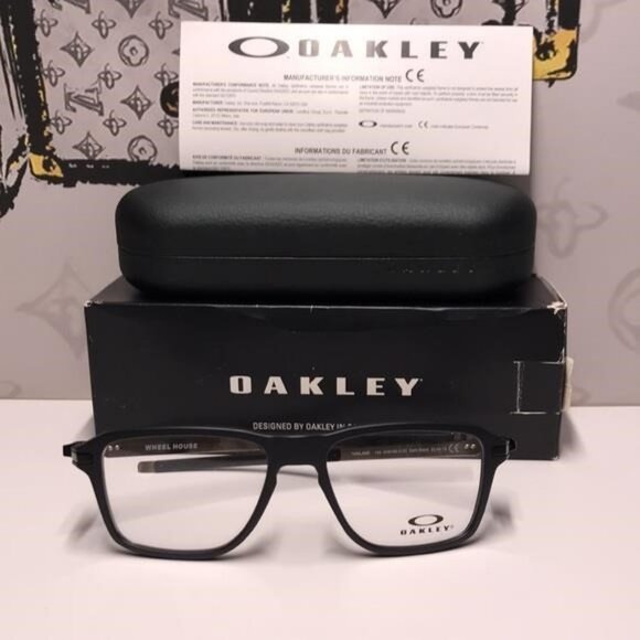 New Authentic Oakley Black Eyeglasses OX8166-0152 - Picture 12 of 12